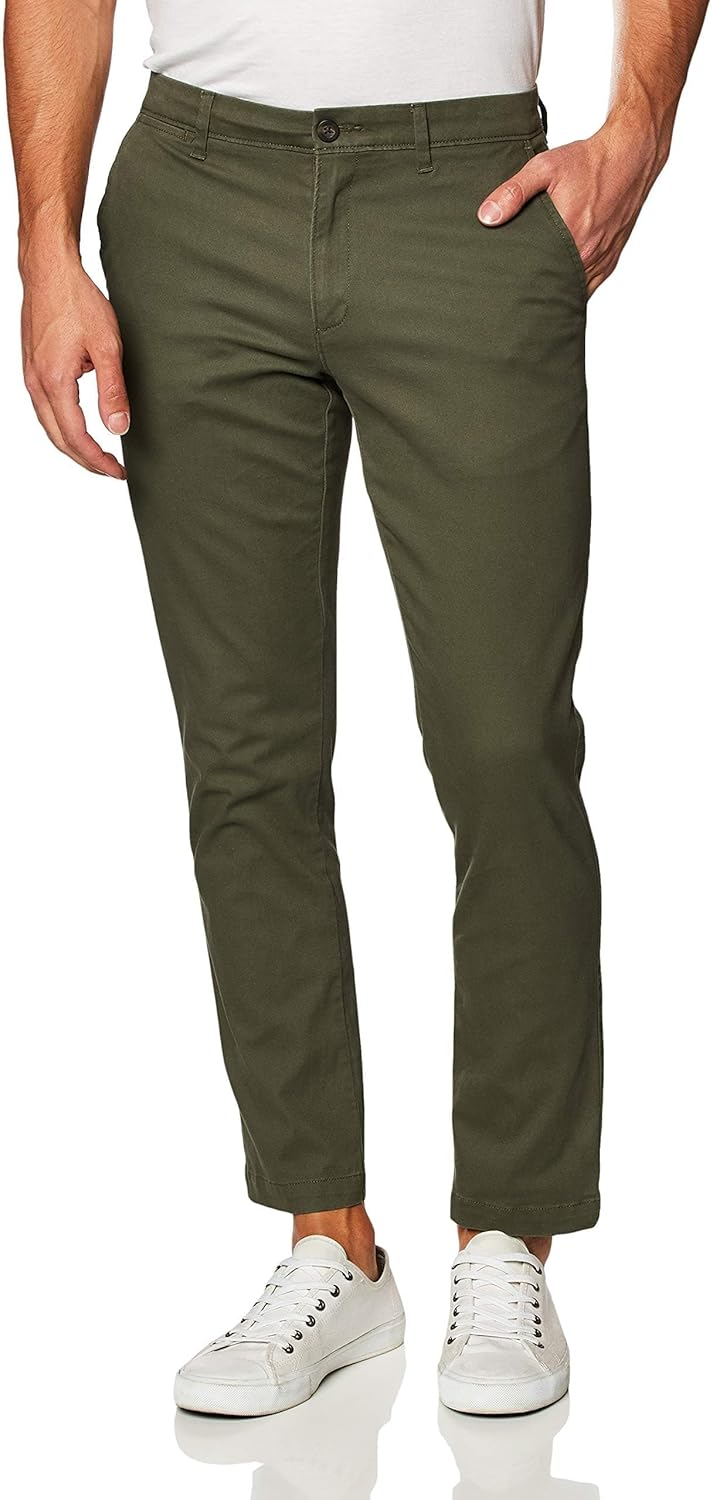Men's Slim-Fit Casual Stretch Chino Pant
