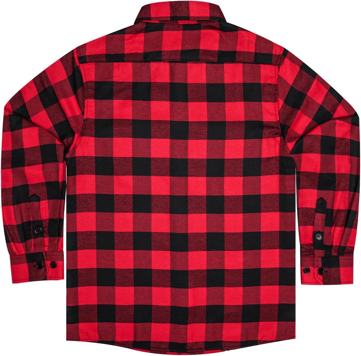Mens Flannel Shirt Long Sleeve Soft Smooth Plaid Shirts Casual Button Down with Pocket Regular Fit Tops