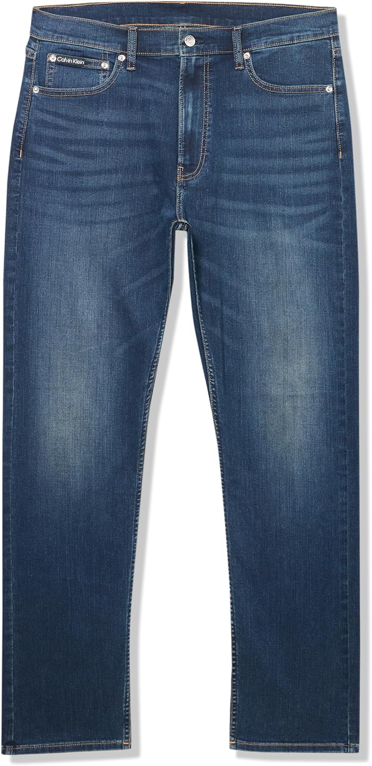 Men's Straight High Stretch Jeans