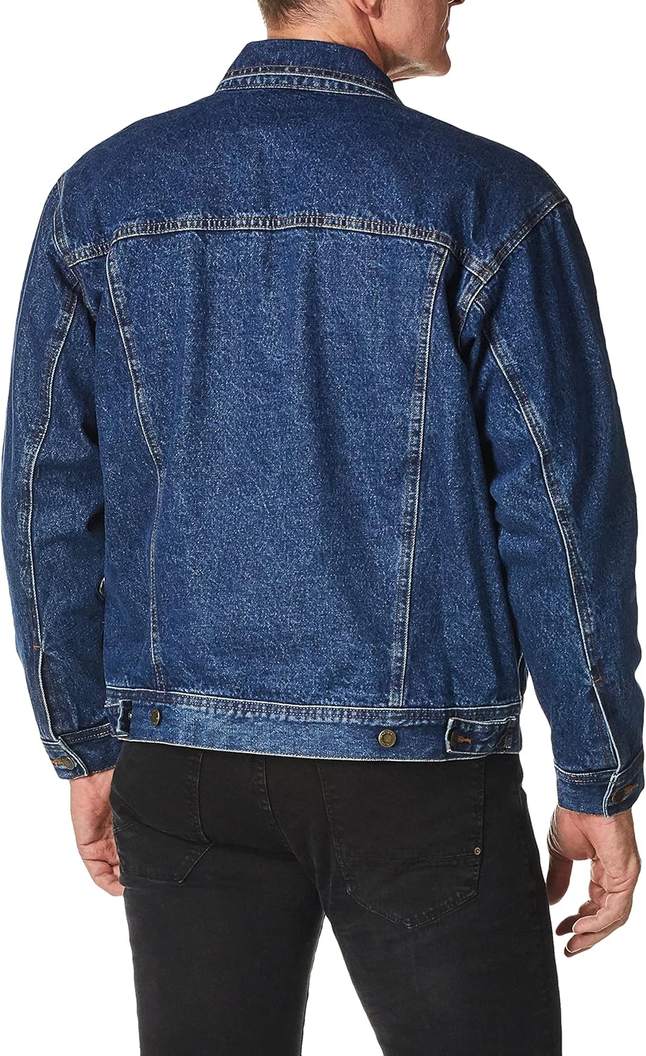 Men's  Flannel Lined Denim Jacket